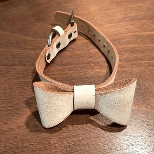 Altar’d State brushed genuine leather dog collar